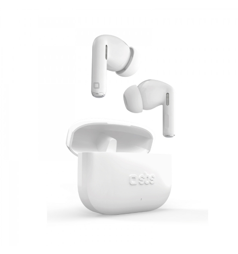 SBS TEEARTWSSPIKEW cuffia e auricolare True Wireless Stereo (TWS) In-ear Musica e Chiamate Bianco