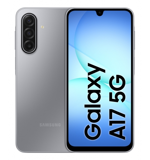 Samsung Galaxy A17 5G 17 cm (6.7") Dual SIM ibrida Android 15 USB tipo-C 128 GB 5000 mAh Grigio