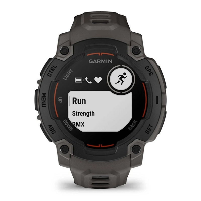 Garmin Instinct E 2,29 cm (0.9") MIP 45 mm Numérique 176 x 176 pixels Noir GPS (satellite)
