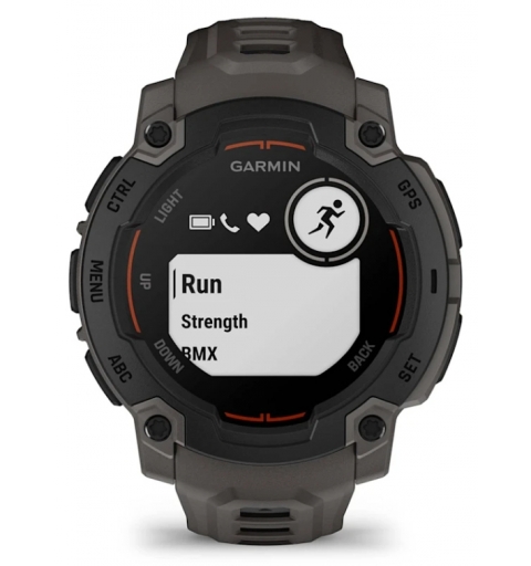 Garmin Instinct E 2,29 cm (0.9") MIP 45 mm Digital 176 x 176 Pixel Schwarz GPS