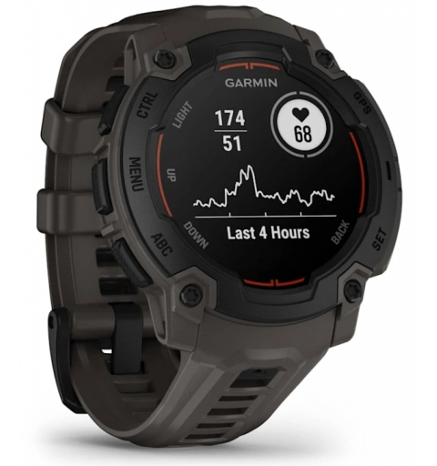 Garmin Instinct E 2,29 cm (0.9") MIP 45 mm Numérique 176 x 176 pixels Noir GPS (satellite)