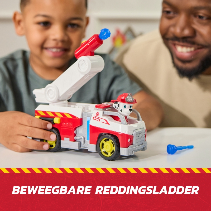 PAW Patrol VÉHICULE + FIGURINE FIRE RESCUE MARCUS La Pat' Patrouille