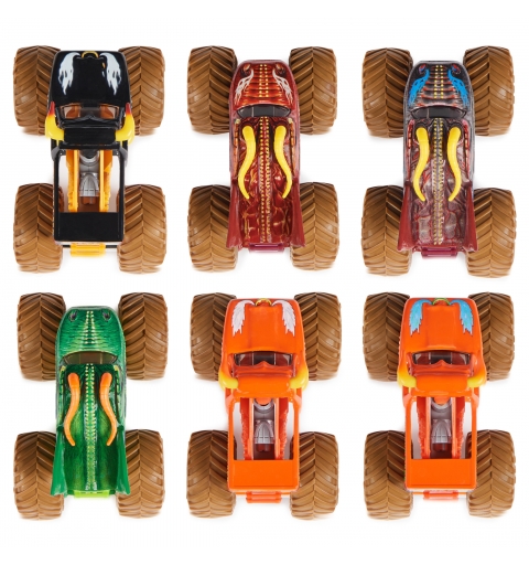 Monster Jam , Mystery Mudders, Official Die-Cast Monster Truck, Wash to Reveal, 1 64 Scale (Styles Will Vary)