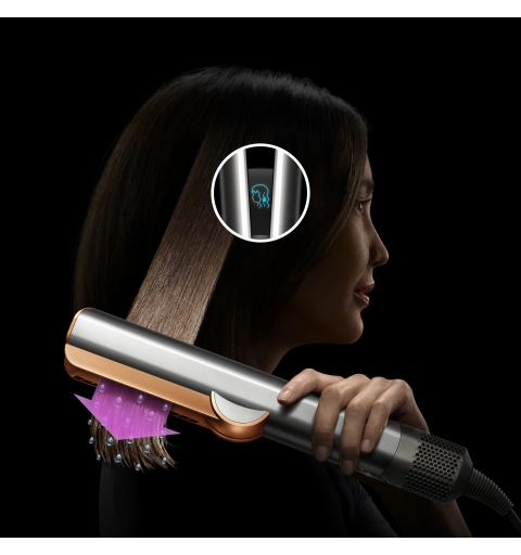 Dyson Airstrait Straightening iron Steam Pink, Rose gold 1600 W 1.98 m