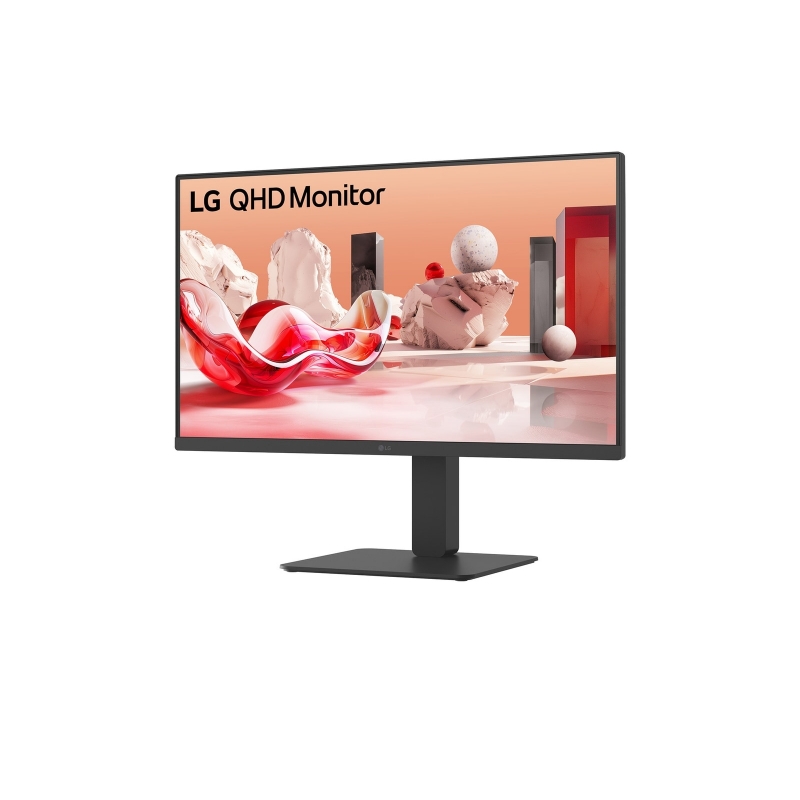 LG 27BA65QB-B.AEU écran plat de PC 68,6 cm (27") 2560 x 1440 pixels Wide Quad HD LED Noir