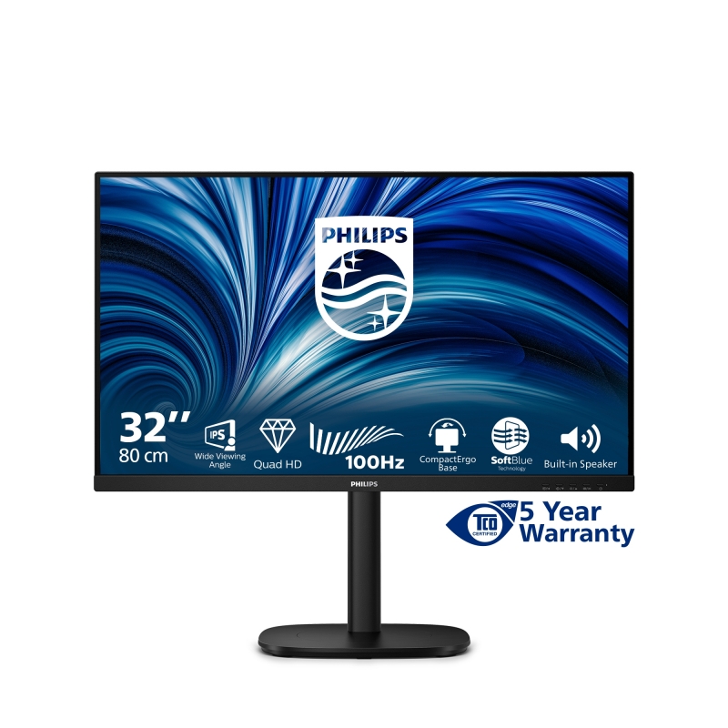 Philips 3000 series 32B2N3500 00 pantalla para PC 80 cm (31.5") 2560 x 1440 Pixeles Quad HD LCD Negro