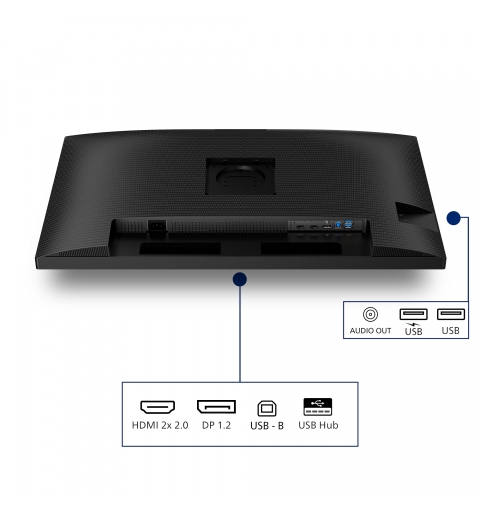 Philips 3000 series 32B2N3500 00 pantalla para PC 80 cm (31.5") 2560 x 1440 Pixeles Quad HD LCD Negro