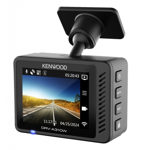 Kenwood DRV-A310W dashcam Full HD Wi-Fi DC Black