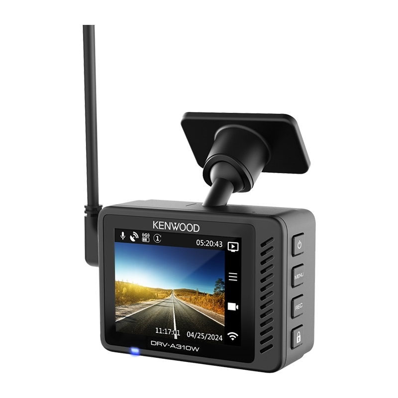 Kenwood DRV-A310W Dashcam Full HD WLAN Gleichstrom Schwarz