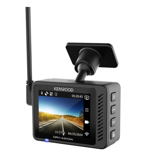 Kenwood DRV-A310W Caméra de tableau de bord Full HD Wifi CC Noir