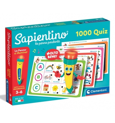 Clementoni Clemmy 16495 Brettspiel Kartenspiel Bildend