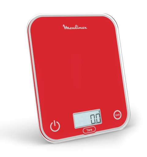 Moulinex BN50U3 Küchenwaage Rot Arbeitsplatte Rechteck Elektronische Küchenwaage