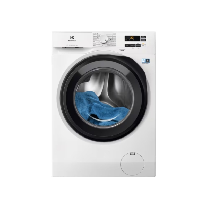 Electrolux SensiCare 600 EW6F19G machine à laver Charge avant 9 kg 1351 tr min Blanc