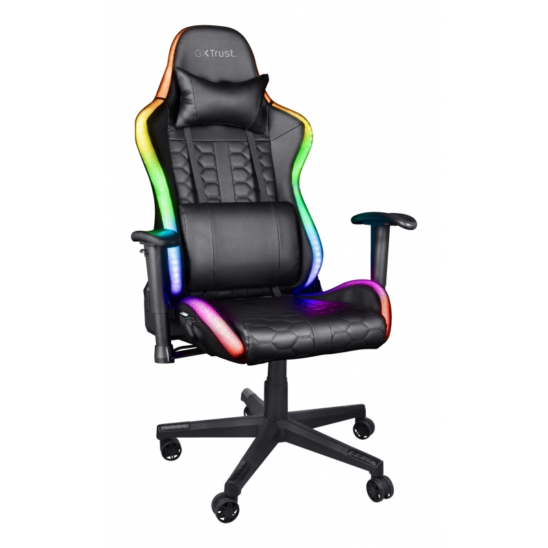 Trust GXT 716 Rizza Universal gaming chair Upholstered seat Black