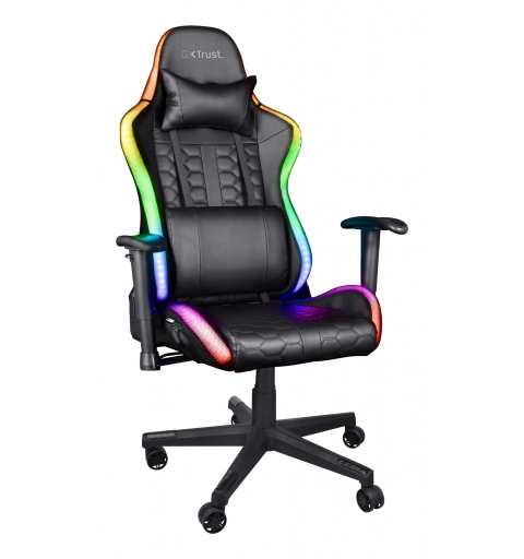 Trust GXT 716 Rizza Silla para videojuegos universal Asiento acolchado Negro