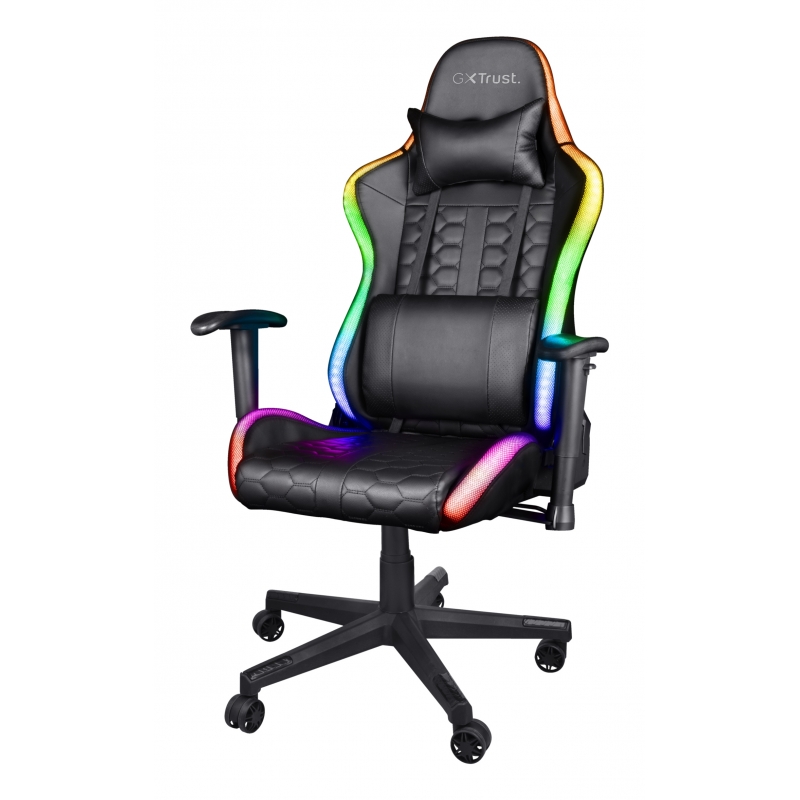 Trust GXT 716 Rizza Siège de jeu universel Chaise avec assise rembourrée Noir
