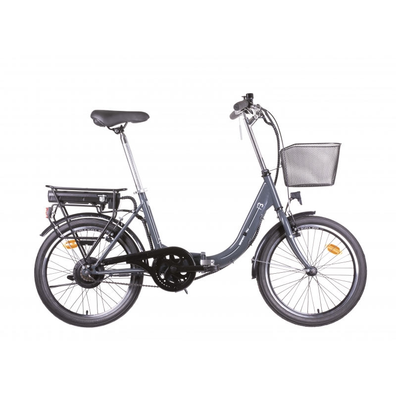 Smartway F3D3SCG bicicleta eléctrica Gris Acero Talla única 50,8 cm (20") 22 kg Ión de litio