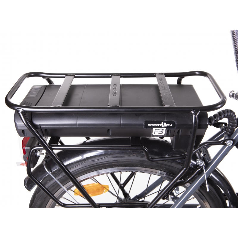 Smartway F3D3SCG Elektro-Fahrrad Grau Stahl Universalgröße 50,8 cm (20") 22 kg Lithium-Ion (Li-Ion)