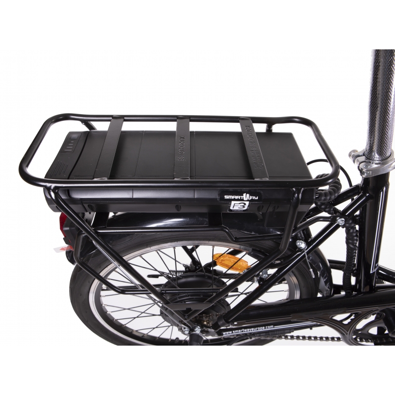 Smartway F3D3SCK bicicleta eléctrica Negro Acero Talla única 50,8 cm (20") 22 kg Ión de litio