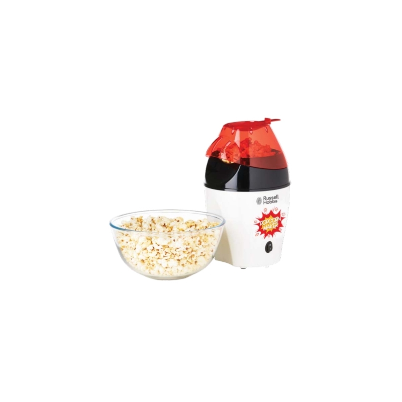 Russell Hobbs Fiesta macchina per popcorn Nero, Rosso, Bianco 1200 W