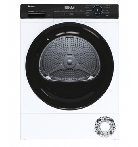 Haier HD90-B939E-IT tumble dryer Freestanding Front-load 8 kg White