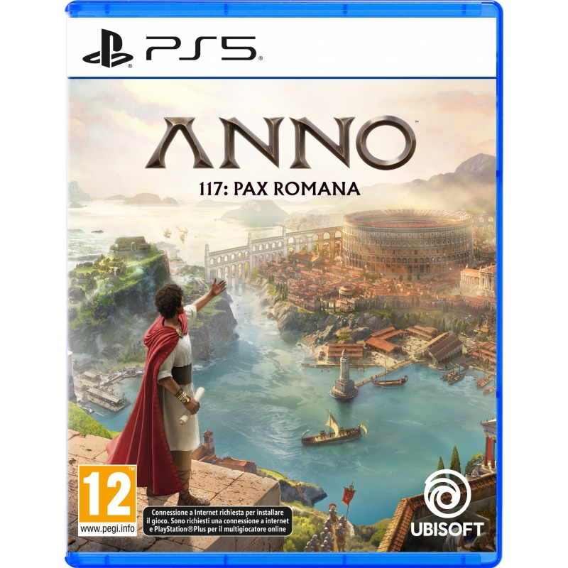 Ubisoft Anno 117 Pax Romana Ps5 Estándar Chino simplificado, Chino tradicional, Alemán, Inglés, Español, Francés, Italiano,