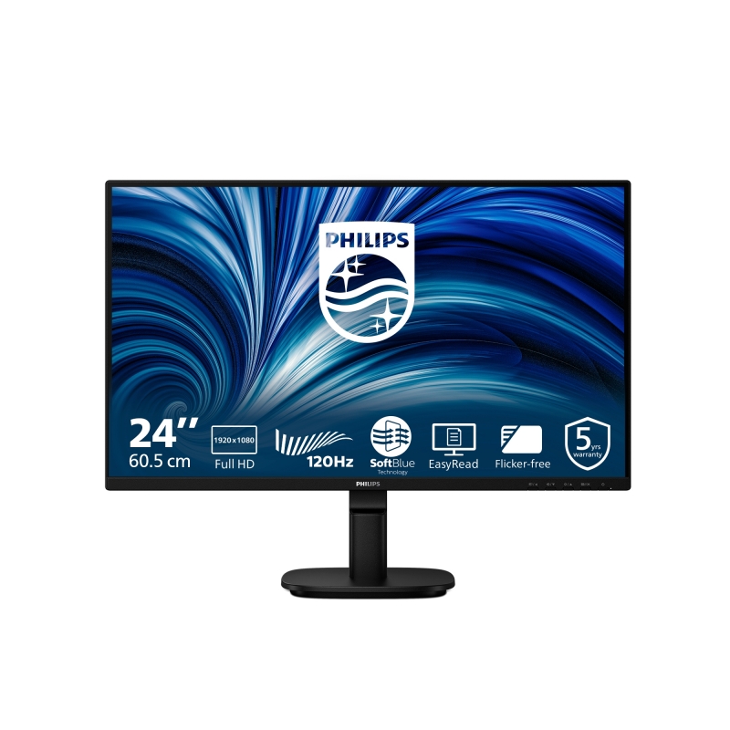 Philips 2000 series 24B2N2200 00 Monitor PC 60,5 cm (23.8") 1920 x 1080 Pixel Full HD LCD Nero