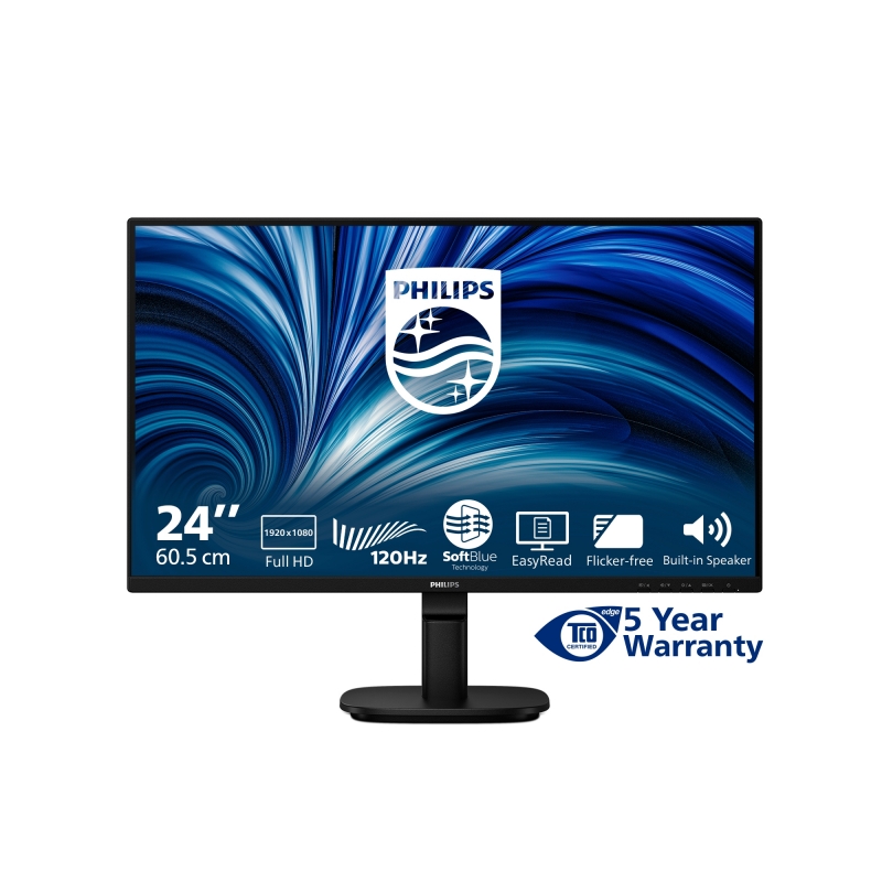 Philips 2000 series 24B2N2200 00 Monitor PC 60,5 cm (23.8") 1920 x 1080 Pixel Full HD LCD Nero