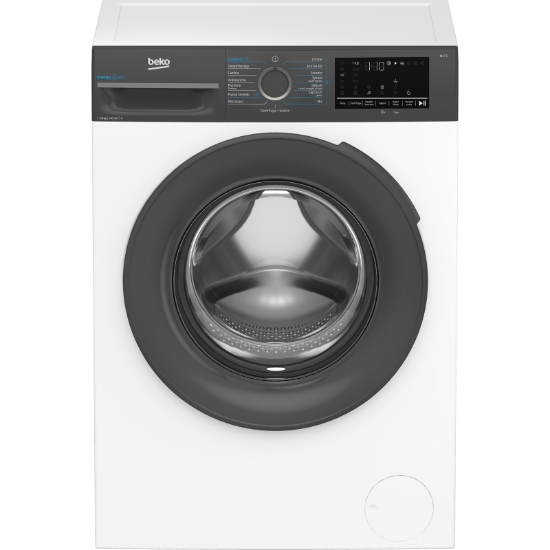 Beko b300 BMWEU10147DA washing machine Front-load 10 kg 1400 RPM Anthracite, White