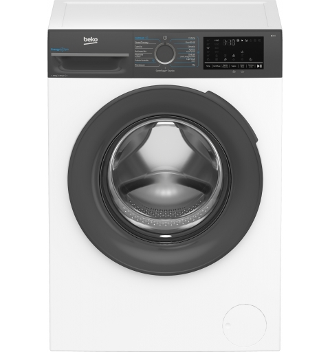 Beko b300 BMWEU10147DA Waschmaschine Frontlader 10 kg 1400 RPM Anthrazit, Weiß