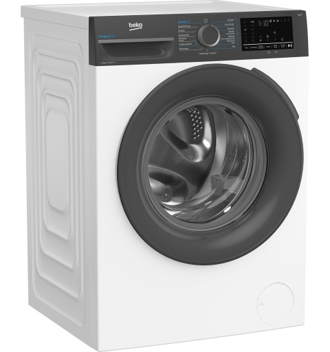 Beko b300 BMWEU10147DA washing machine Front-load 10 kg 1400 RPM Anthracite, White
