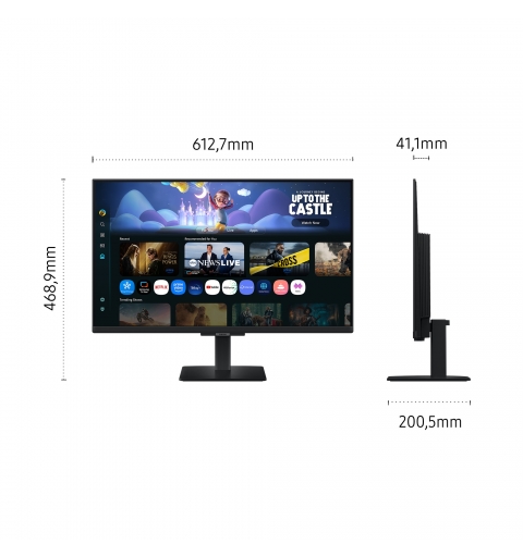 Samsung M5 M50F computer monitor 68.6 cm (27") 1920 x 1080 pixels Full HD LCD Black