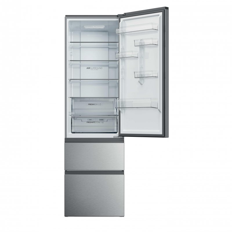 Haier HTR3620CNMG Freestanding 414 L C Silver