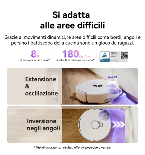 NARWAL Freo Z10 Sacchetto per la polvere Argento, Bianco