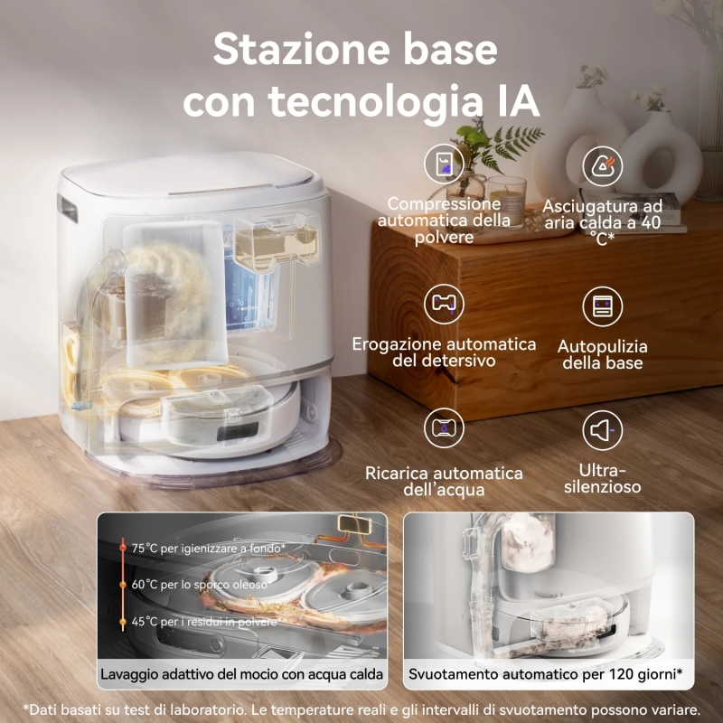 NARWAL Freo Z10 Robot Vacuum & Mop - 15000Pa Silver