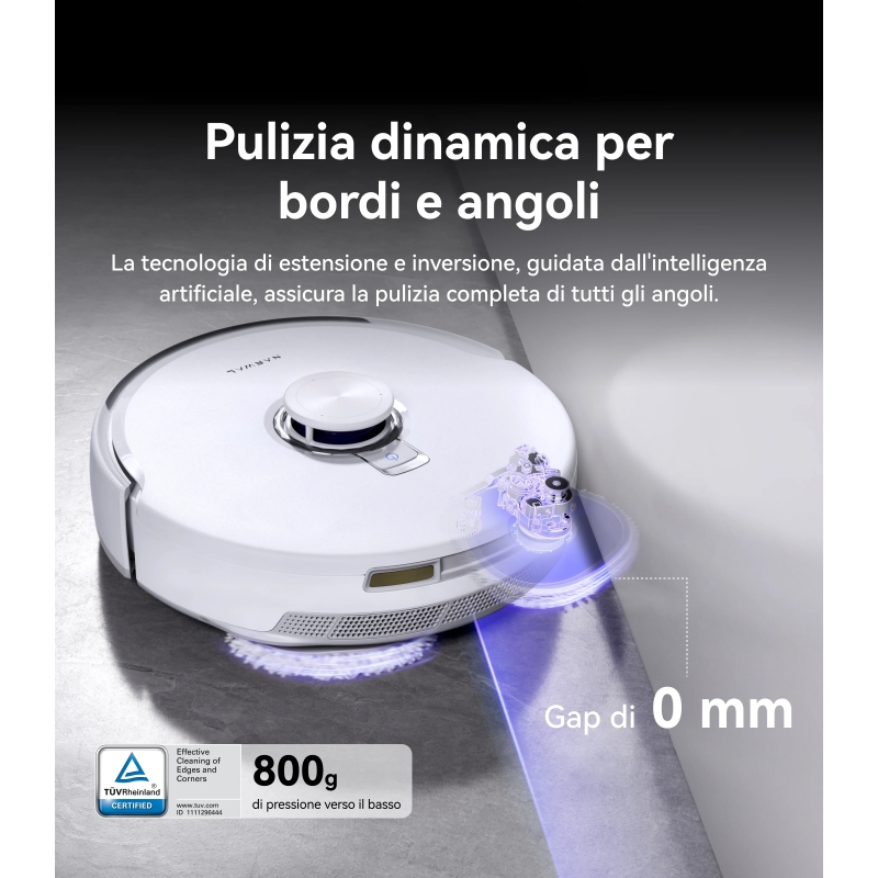 NARWAL FREO Z10 ULTRA (WHITE) Roboter-Staubsauger 2,5 l Staubbeutel Weiß