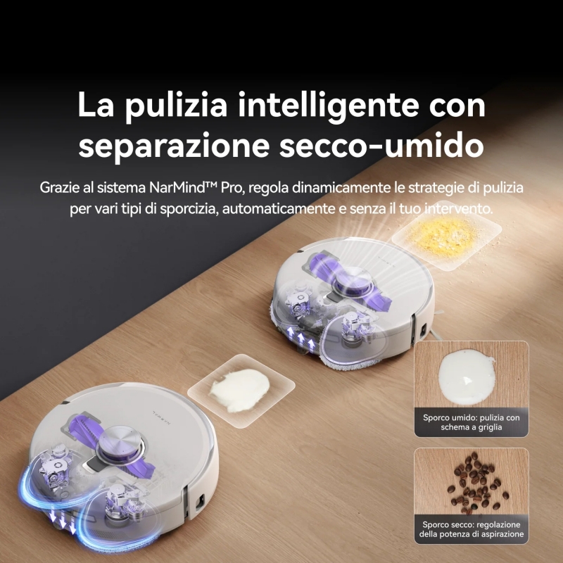 NARWAL Freo Z10 Ultra Robot Vacuum & Mop 18000Pa Silver