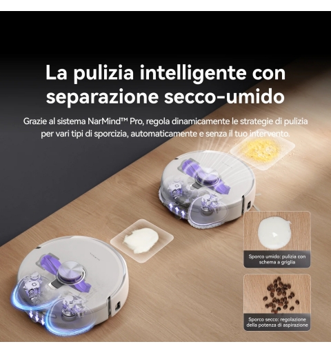 NARWAL FREO Z10 ULTRA (WHITE) aspirapolvere robot 2,5 L Sacchetto per la polvere Bianco