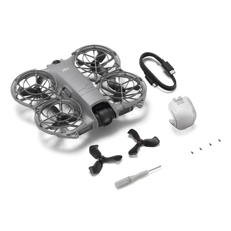 DJI Neo 2 4 Rotoren Quadrocopter 12 MP 2688 x 1512 Pixel 1606 mAh Schwarz, Grau