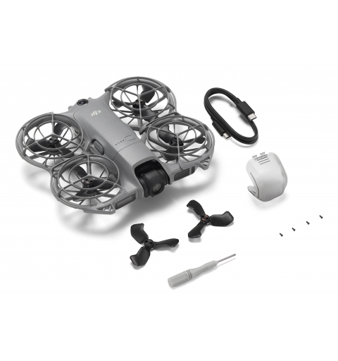 DJI Neo 2 4 Rotoren Quadrocopter 12 MP 2688 x 1512 Pixel 1606 mAh Schwarz, Grau