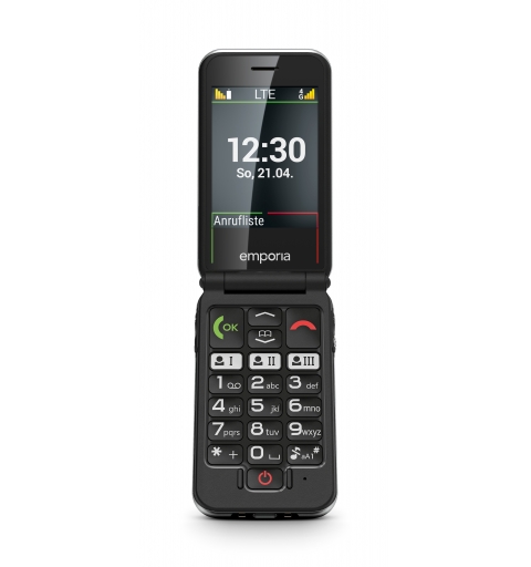 Emporia emporiaJOY-LTE 7.11 cm (2.8") 115 g Black Senior phone