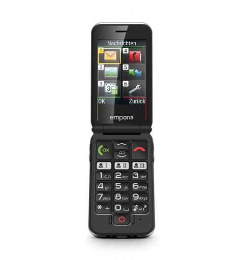 Emporia emporiaJOY-LTE 7.11 cm (2.8") 115 g Black Senior phone