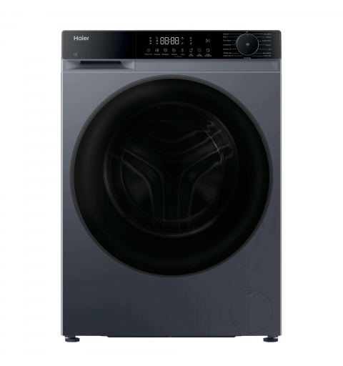 Haier HWD80BP14357GTIT Waschtrockner Freistehend Frontlader Anthrazit E