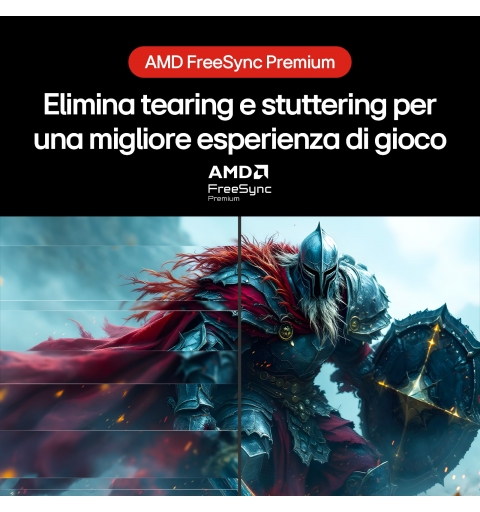 LG UltraGear Monitor Gaming 32" 16 9 curvo QHD 180Hz 1ms