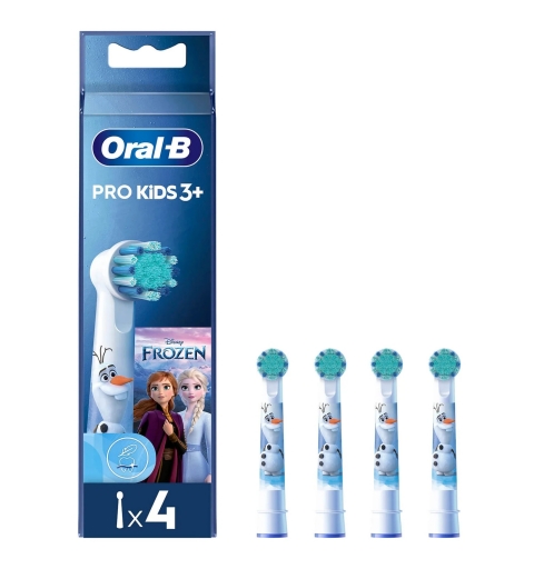 Oral-B Kids Pro 3+ 4 pz Bianco