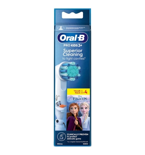 Oral-B Kids Pro 3+ 4 pièce(s) Blanc