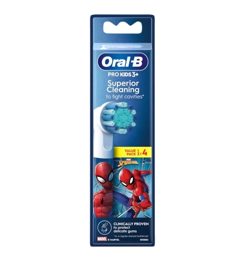 Oral-B Kids Pro Kids3+ 4 pièce(s) Multicolore, Blanc