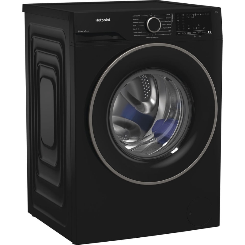 Hotpoint HB 103B CARE IT washing machine Front-load 10 kg 1400 RPM Black