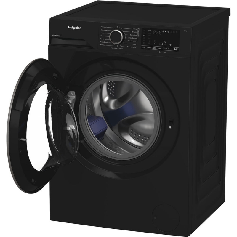 Hotpoint HB 103B CARE IT machine à laver Charge avant 10 kg 1400 tr min Noir