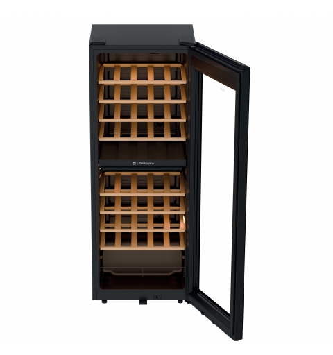 Haier Wine Bank 50 Serie 3 HWS56GDG Weinkühler mit Kompressor Freistehend Schwarz 31 Flasche(n)